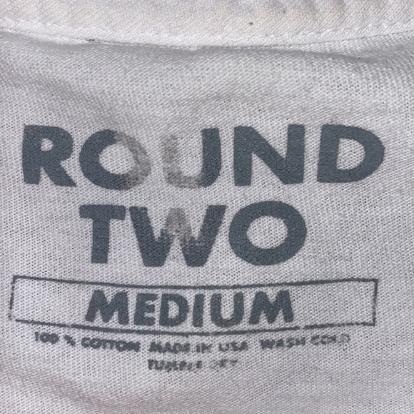 Round Two (Vintage) “Miami Vice” South Beach T-shirt (M) - Picture 3 of 4